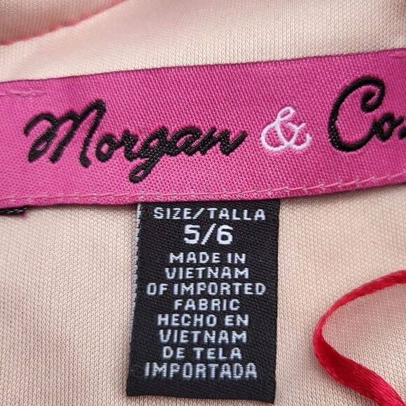 The MORGAN & CO red special occasions dress size 5/6 - Picture 6 of 11